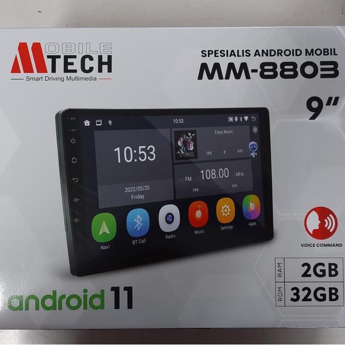 Head Unit Android 9 Inchi Mtech 8803 BBE New 2022