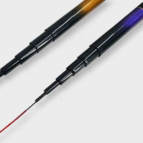Procedere- Joran Tegek Pancing Liuzi Batik Ungu Hijau Seri Power Jack Torque 360 450 540 Stik