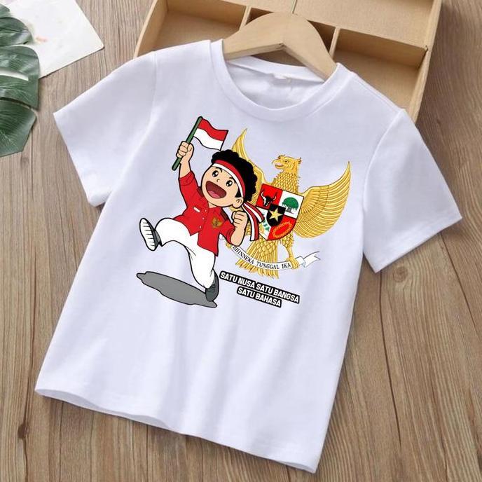 Baju 17 Agustus Anak Perempuan Kaos 17 Agustus Anak Cowok Cewek