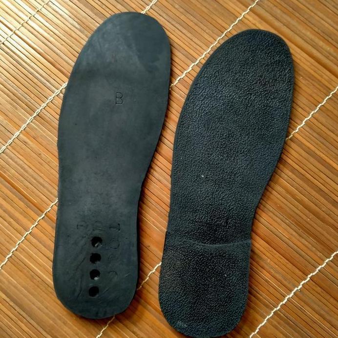 Sol sepatu dan sandal laki laki- jenis sol potong karet mentah shoe