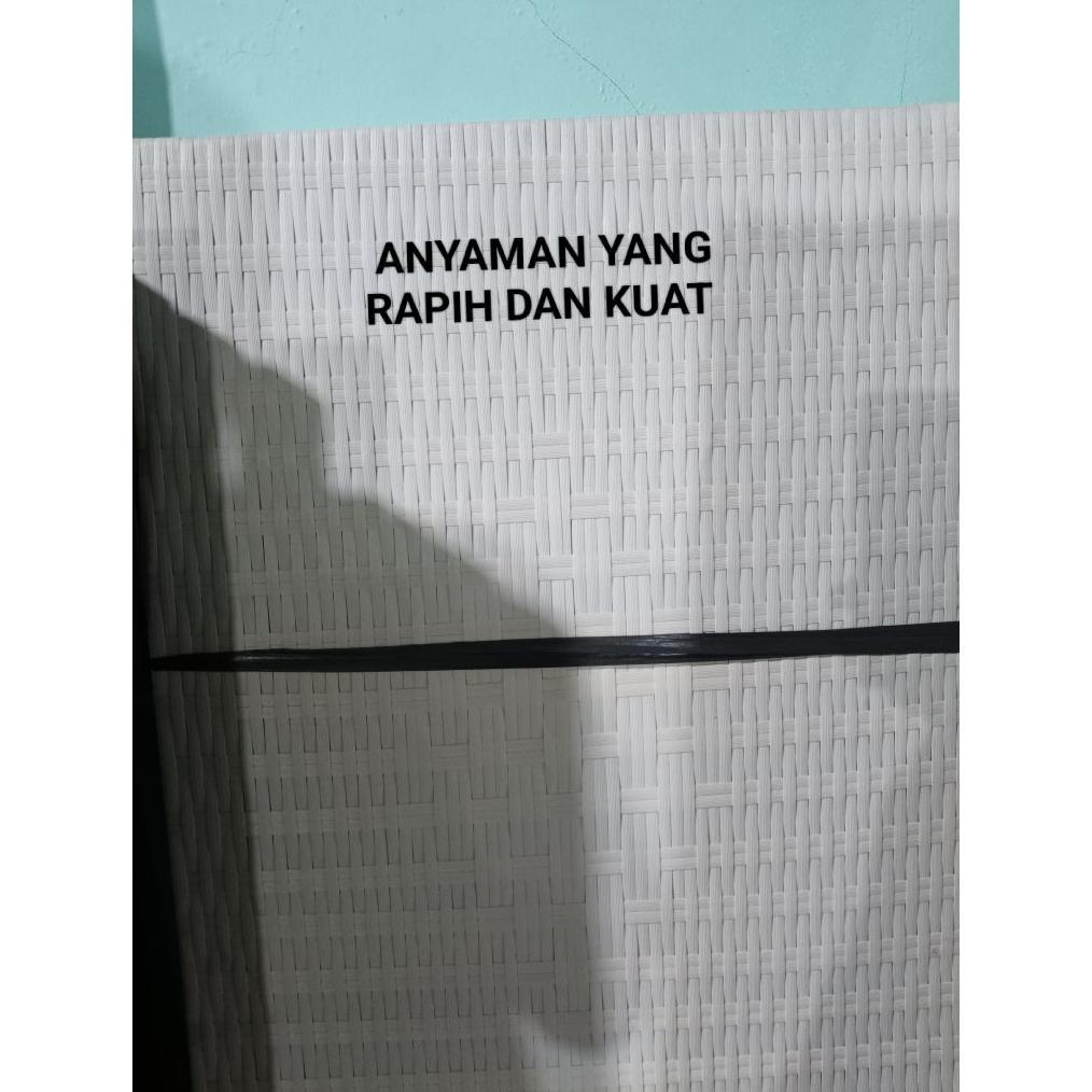 4 PINTU Sketsel Pembatas Ruangan Rotan Sintetis Sekat Ruangan Minimalis Modern Murah