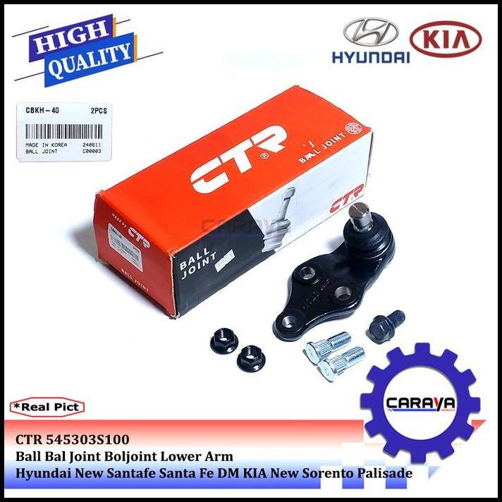 TERLARIS BALL BAL JOINT BOLJOINT BALLJOINT LOWER ARM HYUNDAI NEW SANTAFE SANTA FE DM KIA NEW SORENTO