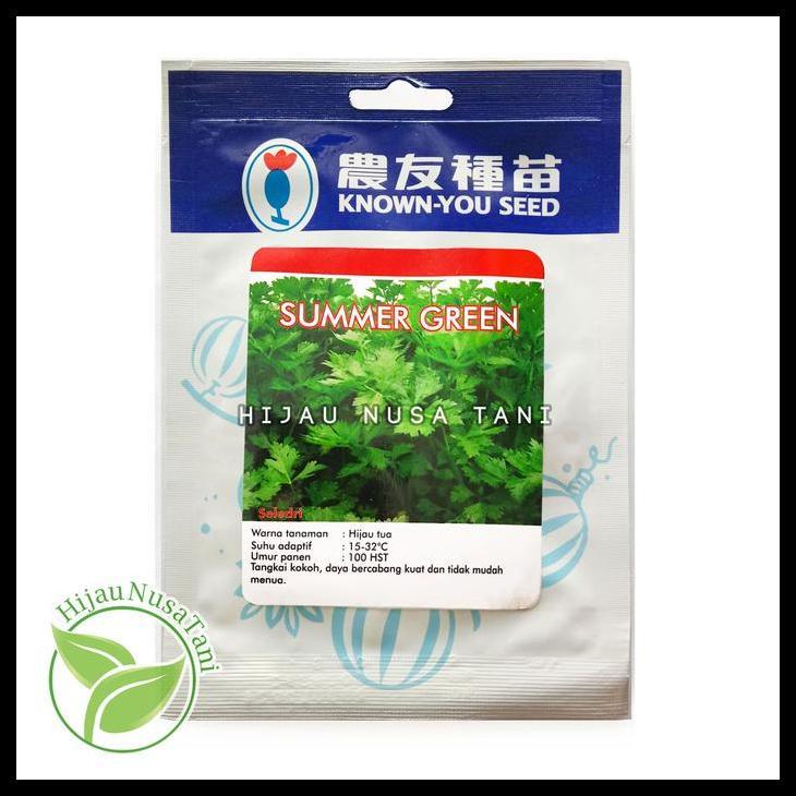 Promo / Benih Seledri Summer Green 20 Gram - Known You Seed