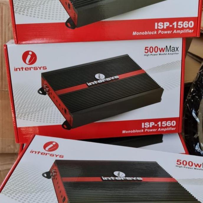 Power Amplifier Intersys ISP-1560 Monoblock / Power Mobil Universal