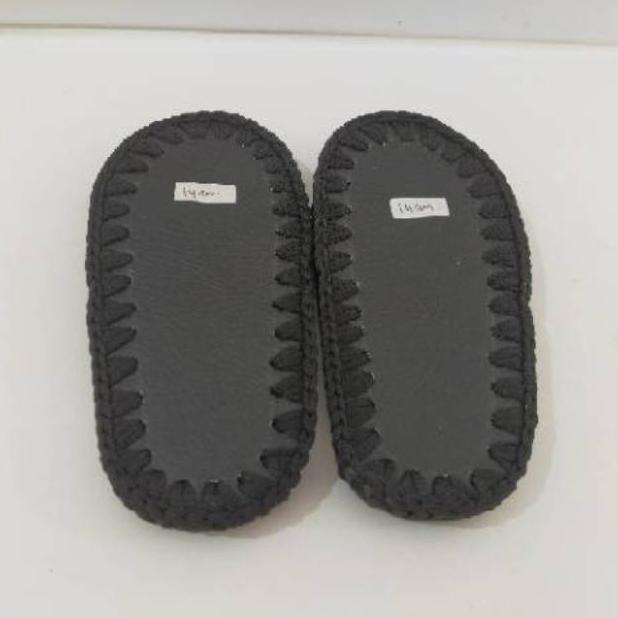 SOLVIQUE SOL SEPATU BAYI-ANAK RAJUT TEBAL 10-17CM HEMAT