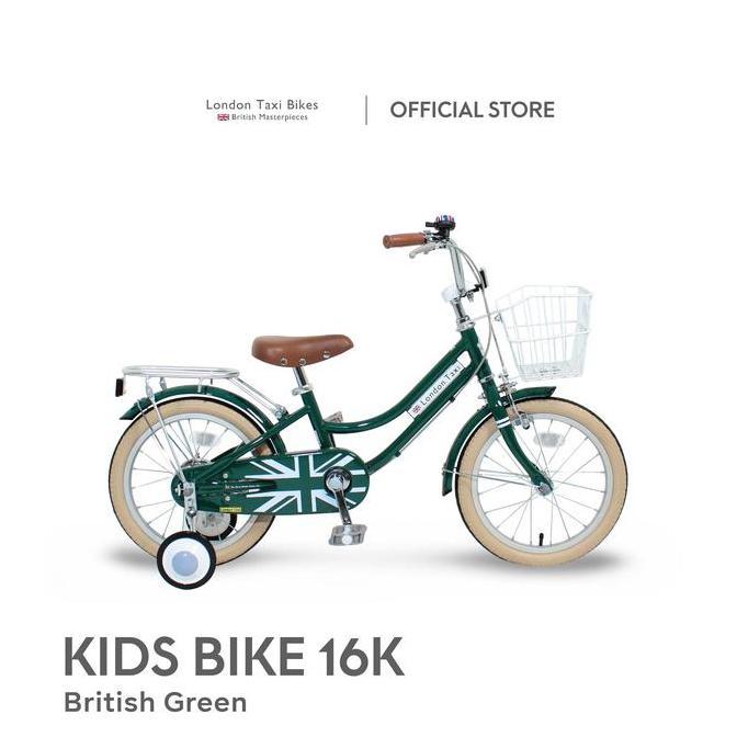 Sepeda Anak London Taxi Kids 16K - British Green