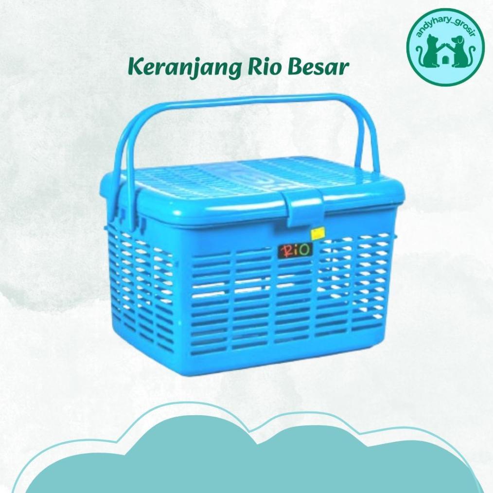 Rio Besar Keranjang Tas Pet Cargo untuk Anjing dan Kucing