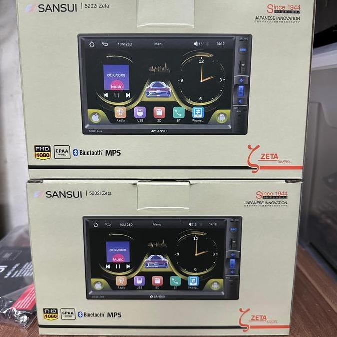 Headunit Deckless Sansui Sa 5202I 7 Inch / Deckless Sansui 7 Inch