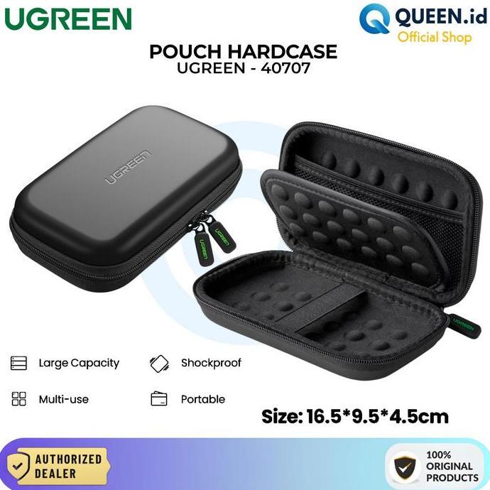 UGREEN Hardcase Storage Organizer Bag Pouch EVA Small Shockproof 40707