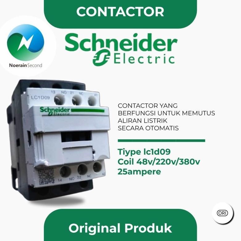 Kontaktor Seneider 25Ampere 220V 48V DISKON