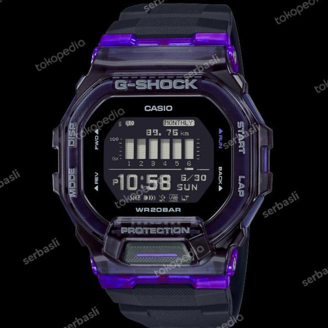 JAM CASIO GSHOCK GBD200 GBD-200SM-1A6 DIGITAL ORIGINAL BERGARANSI