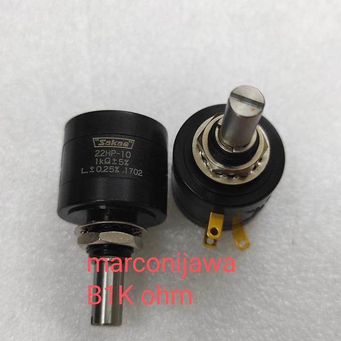 potensio Sakae 1K ohm 22HP-10 original