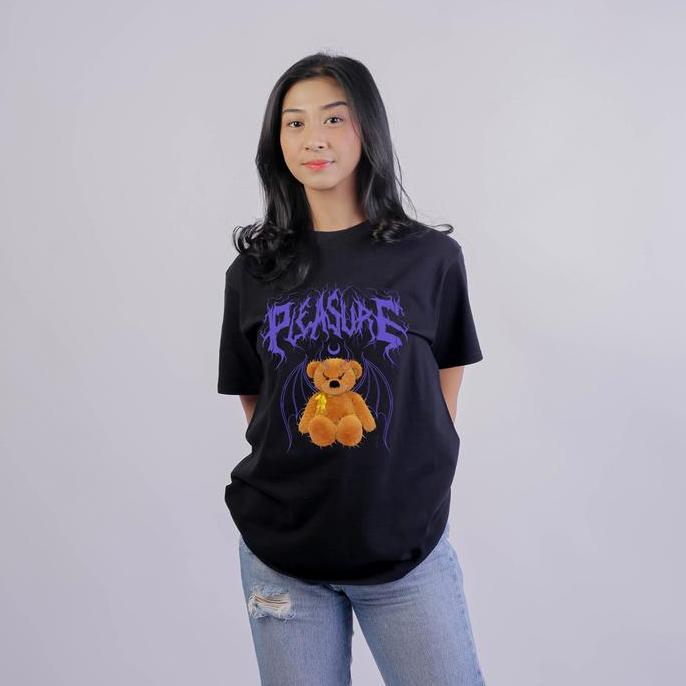 Kaos Pendek NSA Pleasure S-Xxl Sablon Pria dan Wanita