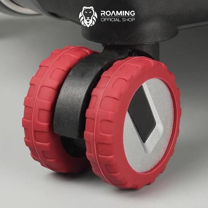 Spazieren- Roaming Silikon Pelindung Sarung Roda Koper