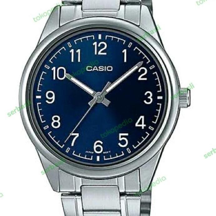 JAM CASIO PRIA MTP-V005D-2B4 / MTPV005D-2B4 ORIGINAL BERGARANSI