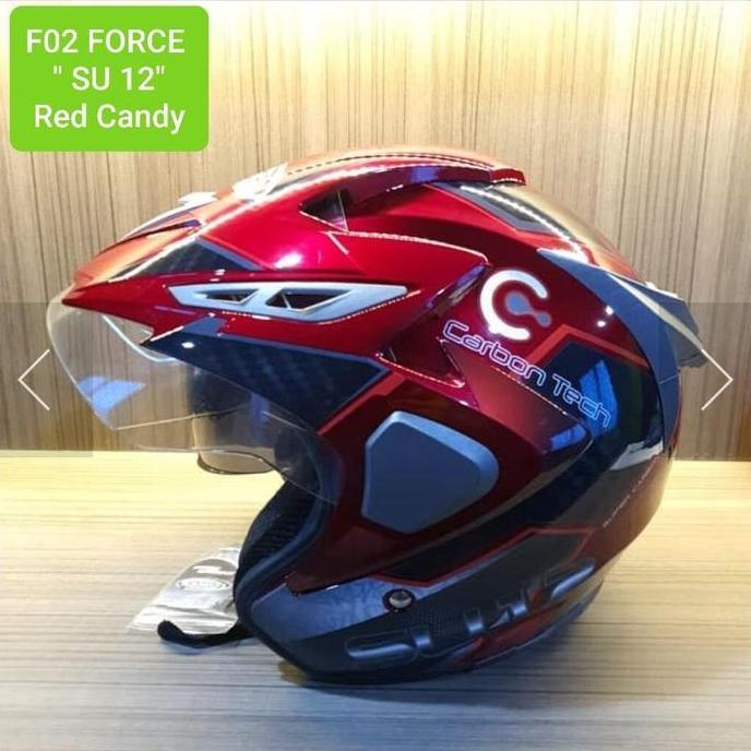 Helm Pria Dewasa Force Helios   Double Visor #COD