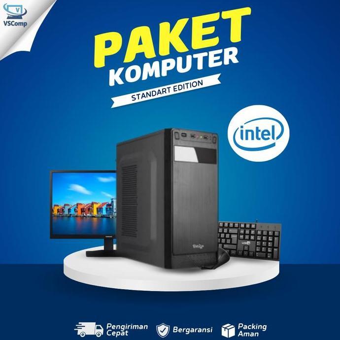 rohimjanuari - pc rakitan kantor core i3 4160 i3 4th 8gb with ssd 256gb | pc admin office