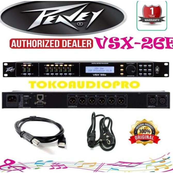 Promo Peavey Vsx-26E Dlms Speaker Management Original  Peavey Dlms Vsx26E Cod