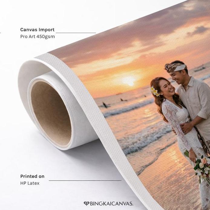 Cetak Foto Bingkai Kanvas 10r - 20r Frame Minimalis Putih Aestethic varian Ukuran
