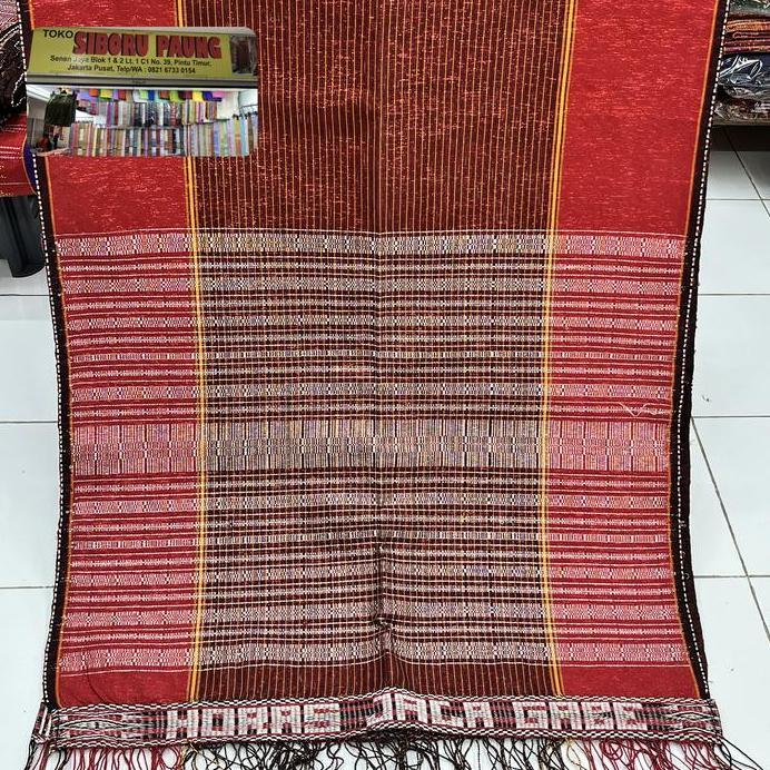 New Ulos Ragihotang Benang Silver Ulos Tulang Ulos Pamarai