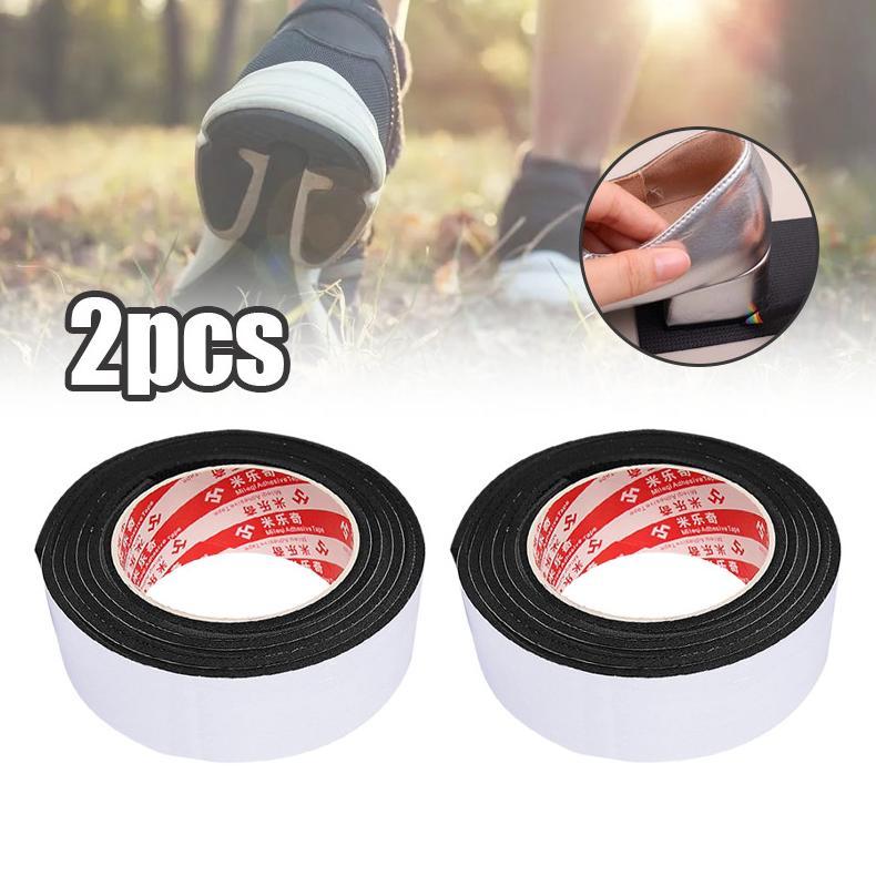 2M*10Cm Stiker Sol Sepatu Anti Selip Sol Tendon Tahan Aus Sepatu Kulit Hak Tinggi Perekat Diri Lemba