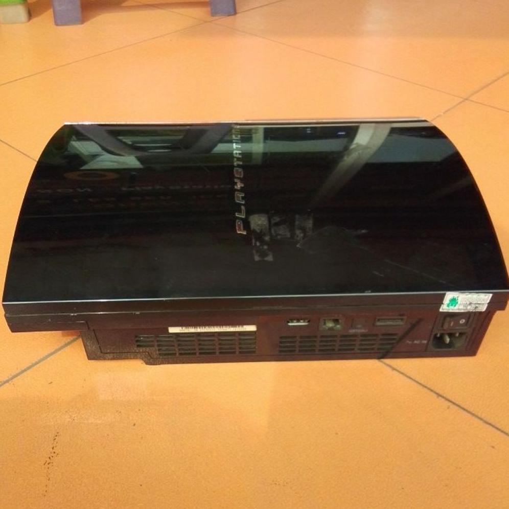 Promo mesin ps3 fet tebal rusak.yld.atau.hang warna hitam / putih