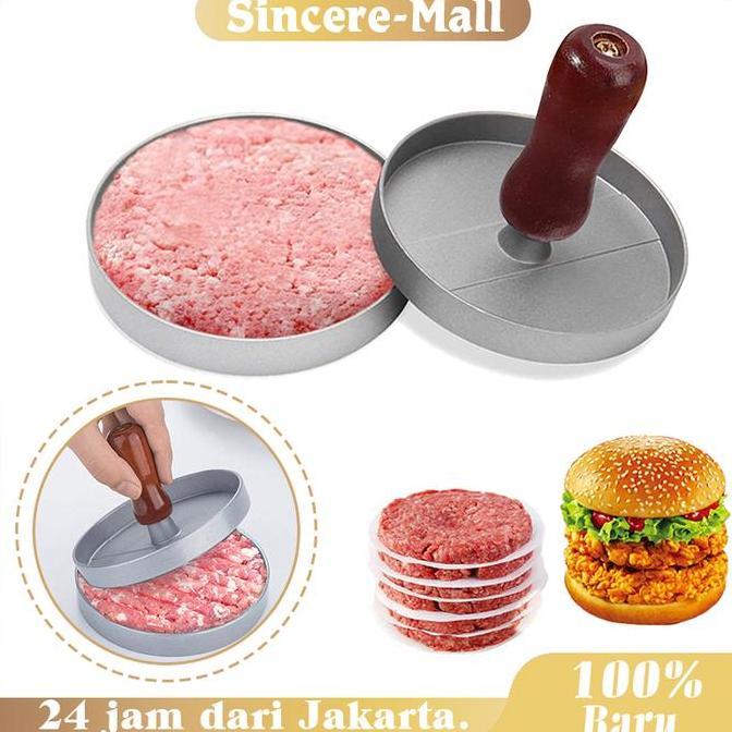 ERTTOLIN Cetakan Daging Burger Cetakan Press Daging Cetakan Daging Untuk Burger