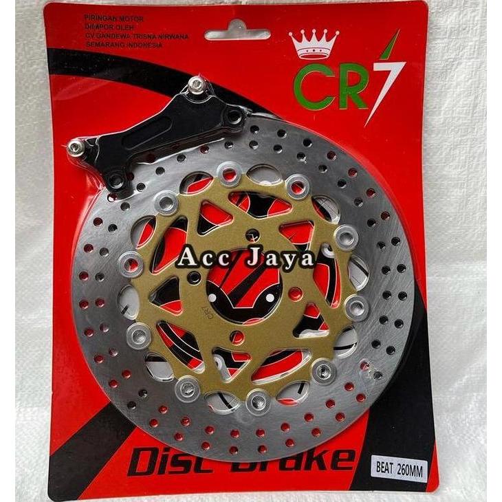 New Disc Piringan Cakram Tacobell Psm Gold 260Mm Beat Scoopy Vario Dll