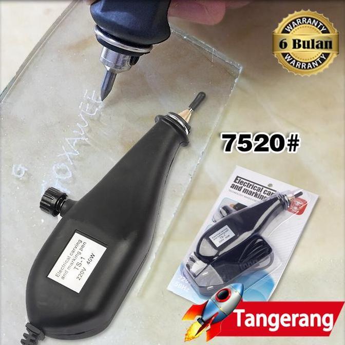 XLOGIPO Alat Grafir Ukir Mini Engraver Mini Grinder Alat Mesin Ukir Listrik 220v