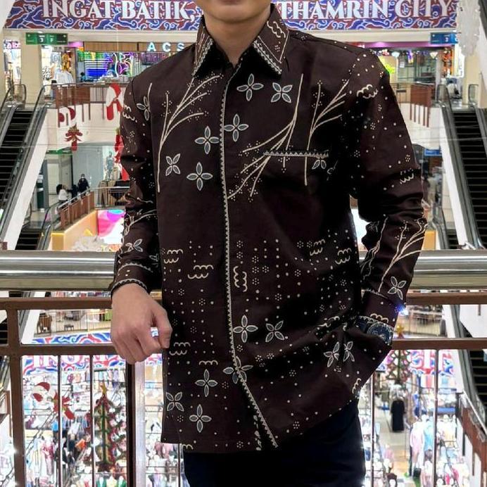 New Batik Cantik Exclusive - WIBISANA |Kemeja batik pejabat exclusive bordir smock mewah | Batik pri
