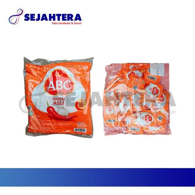 ABC Sambal Asli Sachet 22x9 gr/ Saos sambal sachet kecil stik