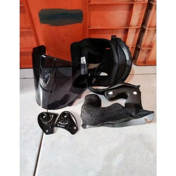Paket Kaca Helm Kyoto + Busa Spon KYT Kyoto Flat Visor KYT Kyoto