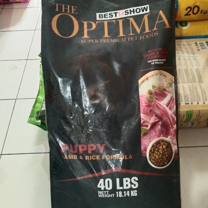 Optima Puppy Lamb & rice 18 kg Dog food no proplan bolt dog Gojeg