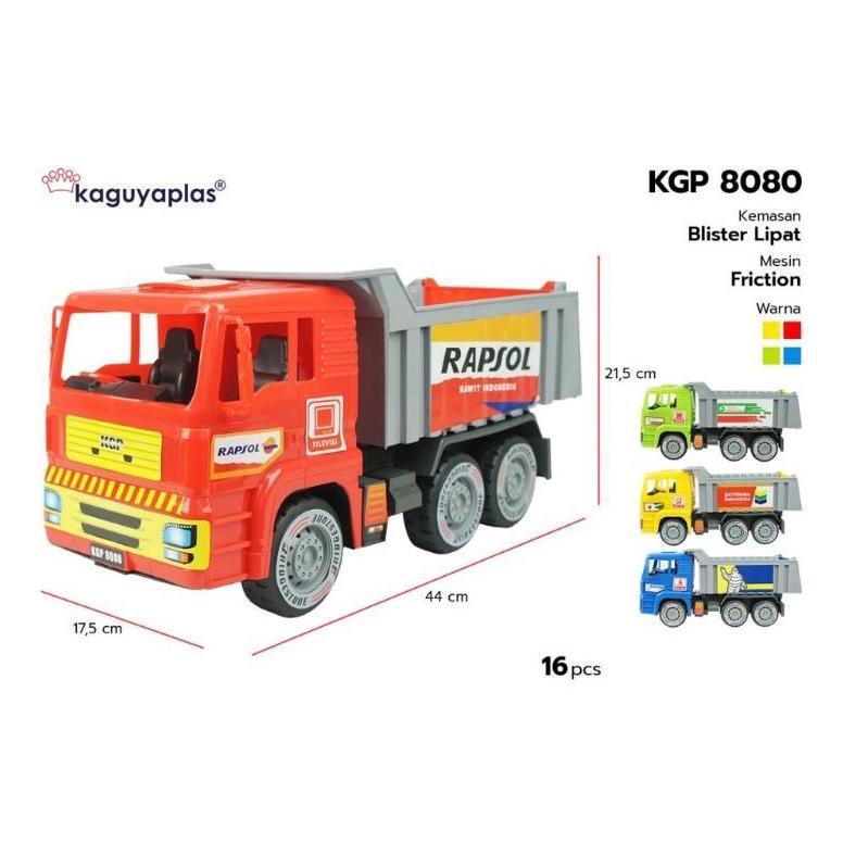Hot (Besar) Kgp 8080 Mainan Dum Truck Pasir Besar