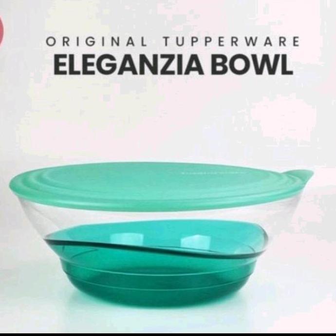 Eleganzia Bowl Tupperware Tosca tutup kedap bowl kristal