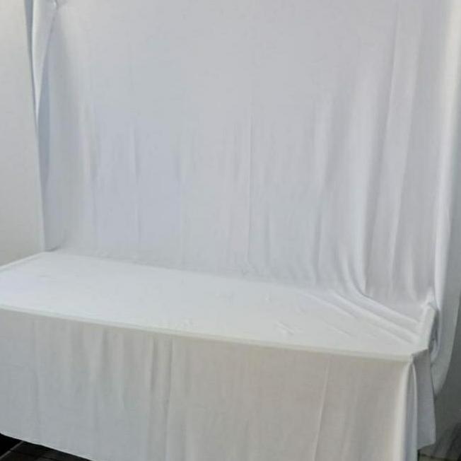 NEW BACKGROUND KAIN 3 X 2.5 METER PUTIH ORI