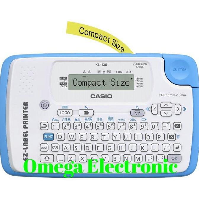 Label Printer Casio KL-130 - Mesin Labeling KL 130 IRF