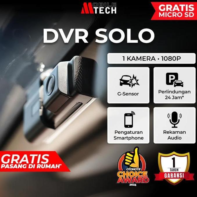HOT SALE Dashcam MobileTech Kamera Mobil SOLO Depan Cctv Car