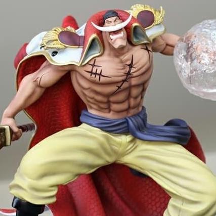 NEW FIGURE ONE PIECE TSUME ART SHIROHIGE WHITE BEARD LUFFY THOUSAND SUNNY ORI