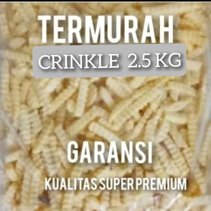 Verdura- Kentang Goreng Crinkle Cut 2,5Kg. Kentang Beku