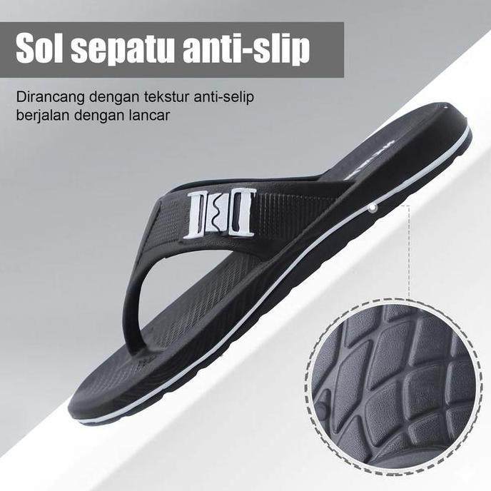 rifakahjaya77 - inkayni sandal jepit pria anti slip dan anti licin sepatu sandal pria slop karet emp