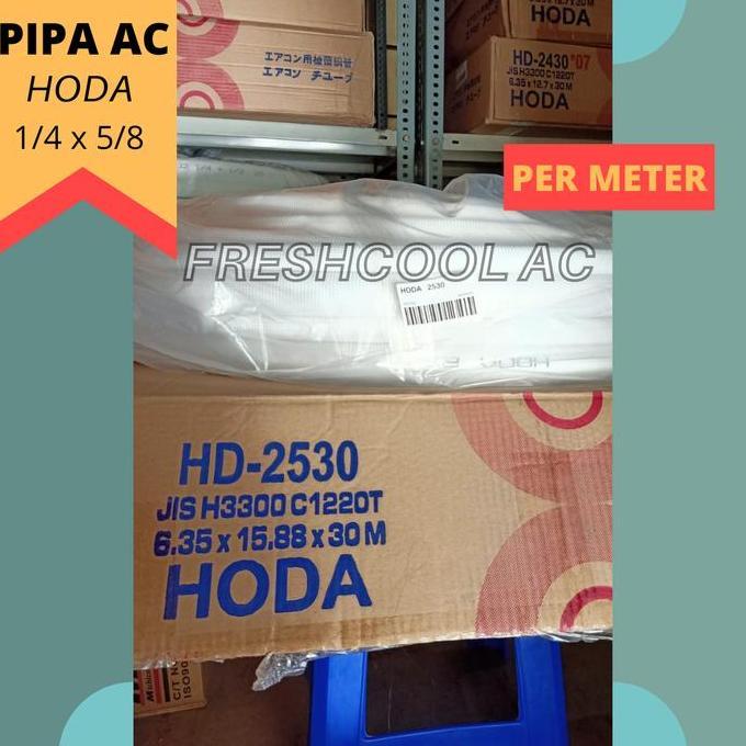 TERLARIS PIPA AC HODA 1/4 X 5/8 UTK AC 2 PK - 2,5 PK (PER METER)