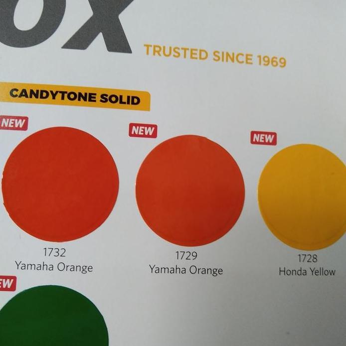 PYLOX 1729 Yamaha Orange