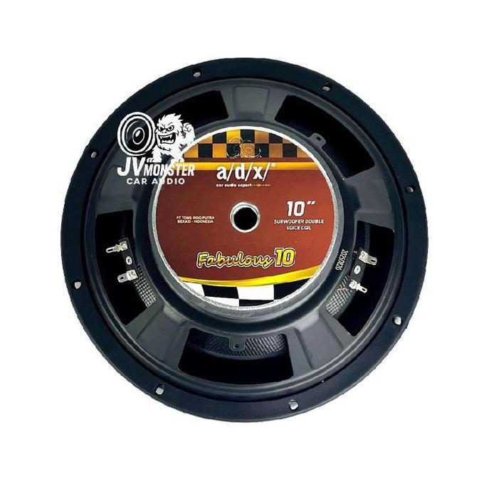 Warungresi819 - ADX Subwoofer Fabulous 10 Inch Double Coil Bass Super Empuk Menggelegar Speaker Murm