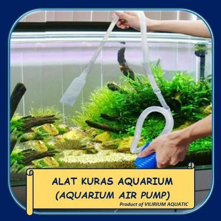 Muhfidalailatul - Perlengkapan Aquarium - Alat Kuras Aquarium / Aquarium Cleaning Pump