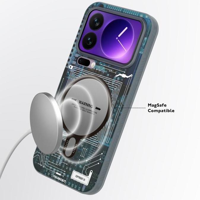 Promo Youngkit Case Compatible For Xiaomi 17 Pro Max / Xiaomi 17 Pro - Circuit Magsafe Casing