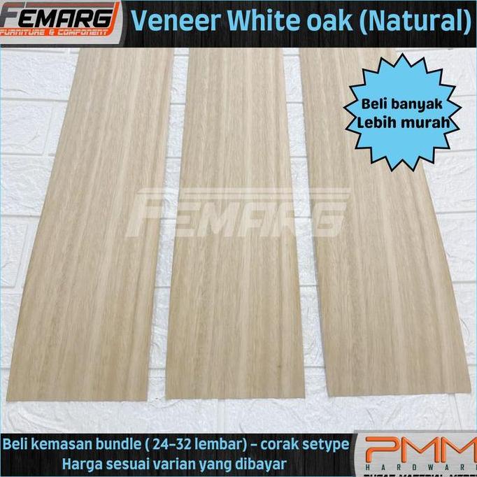 NATURAL VENEER WHITE OAK by VENEER KITA ASLI VENER ALAMI IMPORT