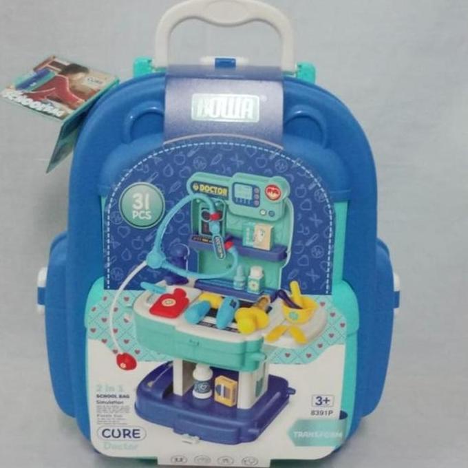 Mainan Doctor Playset School Bag HW20049681
