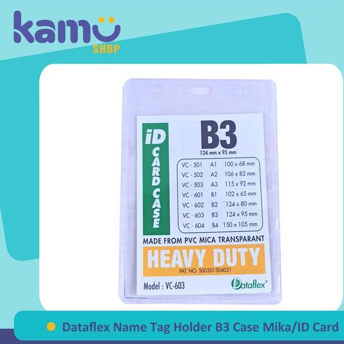 Bundling ID Card B3+Tali ID Card Nylon Clip-NYL [2 Pasang]