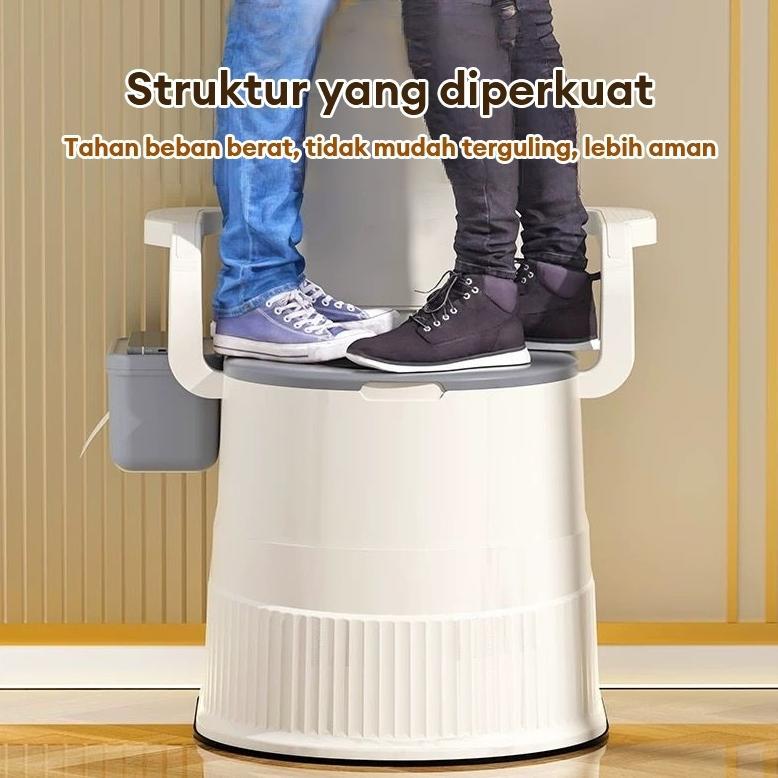 Salvo Closet Jongkok Closet Duduk Toilet Portable Kursi Toilettraining Anak Pispot Dewasa Wanita